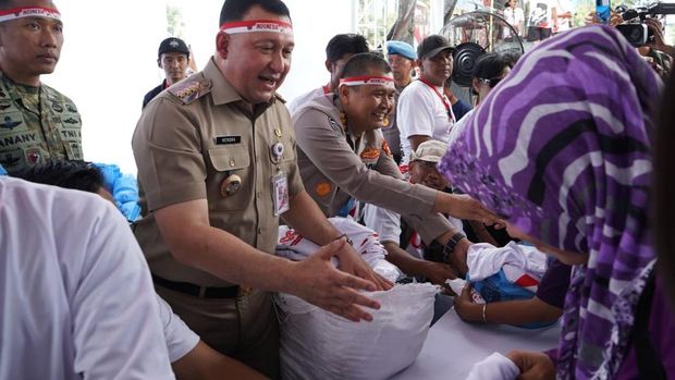 Polres Metro Jakarta Utara bersama Forkopimko melakukan deklarasi anti tawuran (dok. istimewa)