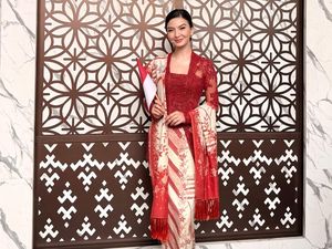 Raline Shah hingga Aura Kasih Berkebaya Merah di Upacara HUT Ke-81 RI