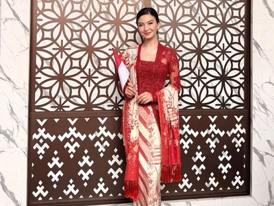 Raline Shah hingga Aura Kasih Berkebaya Merah di Upacara HUT Ke-81 RI