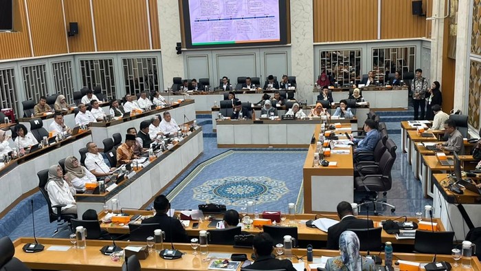 Rapat Komisi IV DPR dan Kemenhut (Anggi/detikcom)