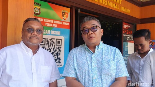 Rinto Maha dan Togar Situmorang saat diwawancarai, Selasa (18/8/2026).