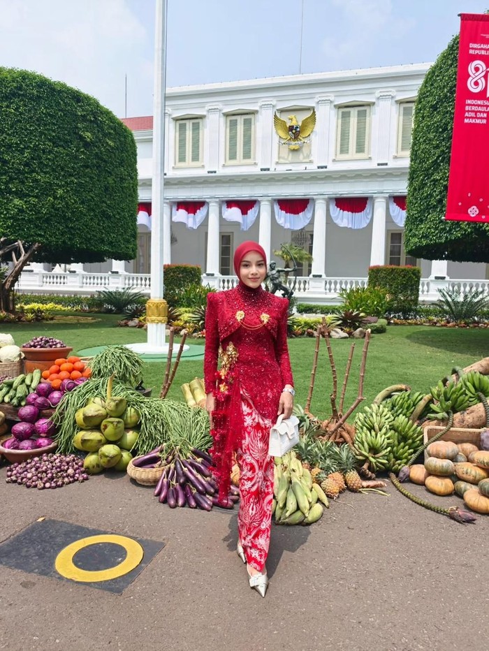 Aurel Hermansyah Aurel Hermansyah di Upacara HUT ke-81 RI