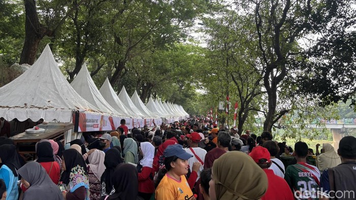 Semarak HUT RI di Kawasan BKT Jaktim
