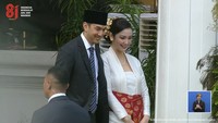 Potret Velove Vexia Bersama Suami Hadiri HUT ke-81 RI di Istana Merdeka