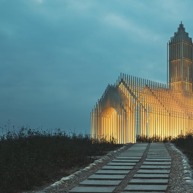 Bukan Ilusi, Ini Gereja Tanpa Bayangan yang Ada di Chengdu