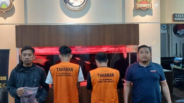 Dua tersangka berhasil ditangkap polisi