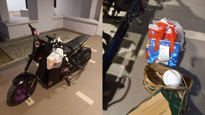 Duh! Ojol Ini Sembarangan Taruh Makanan Tanpa Pakai Box