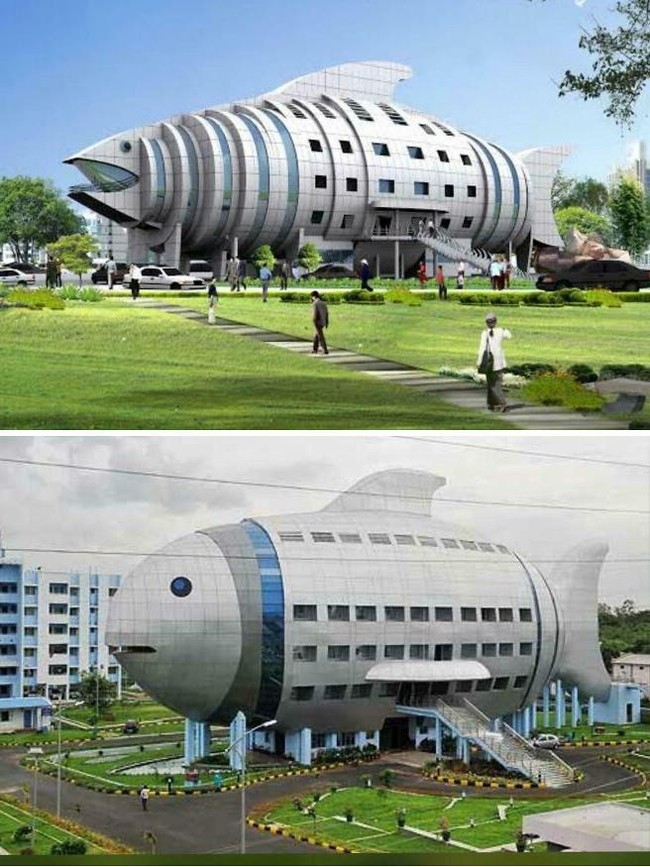 Ekspektasi vs Realita, Desain Arsitektur Ini Beda Jauh dari Bangunan Aslinya