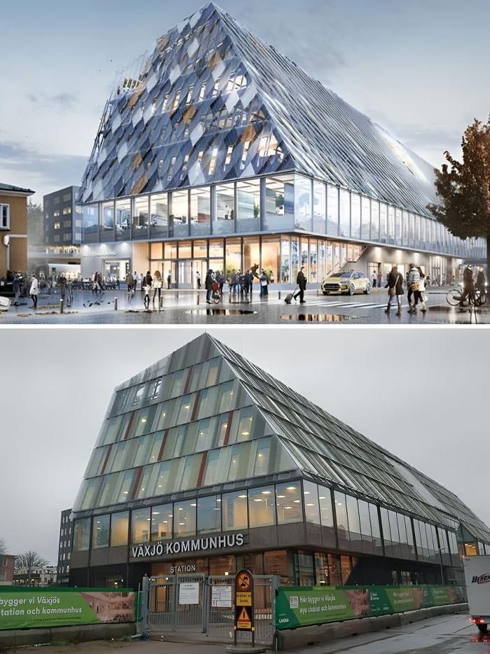 Ekspektasi vs Realita, Desain Arsitektur Ini Beda Jauh dari Bangunan Aslinya Visualisasi tiga dimensi atau rendering menjadi bagian penting dalam proses perancangan sebuah bangunan. Melalui gambar tersebut, arsitek dan pengembang dapat memberikan gambaran mengenai bentuk, material, tata ruang, serta tampilan bangunan sebelum proyek benar-benar dibangun.