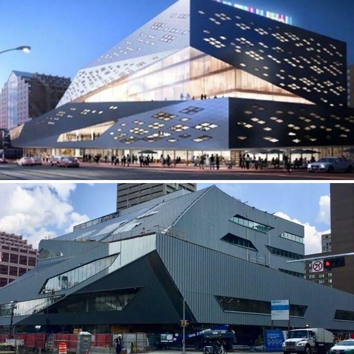 Ekspektasi vs Realita, Desain Arsitektur Ini Beda Jauh dari Bangunan Aslinya Visualisasi tiga dimensi atau rendering menjadi bagian penting dalam proses perancangan sebuah bangunan. Melalui gambar tersebut, arsitek dan pengembang dapat memberikan gambaran mengenai bentuk, material, tata ruang, serta tampilan bangunan sebelum proyek benar-benar dibangun.
