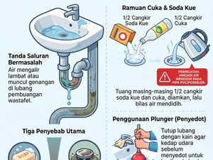 Rambut Bisa Sumbat Wastafel, Begini Cara Atasinya Tanpa Panggil Tukang