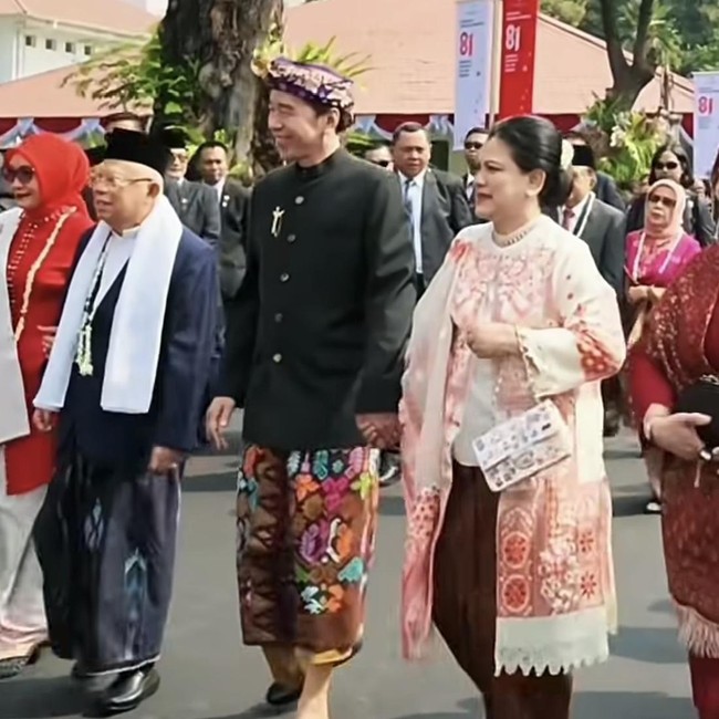 Iriana Jokowi Viral Pakai Tas Chanel Langka Saat Upacara HUT RI, Ini Detailnya