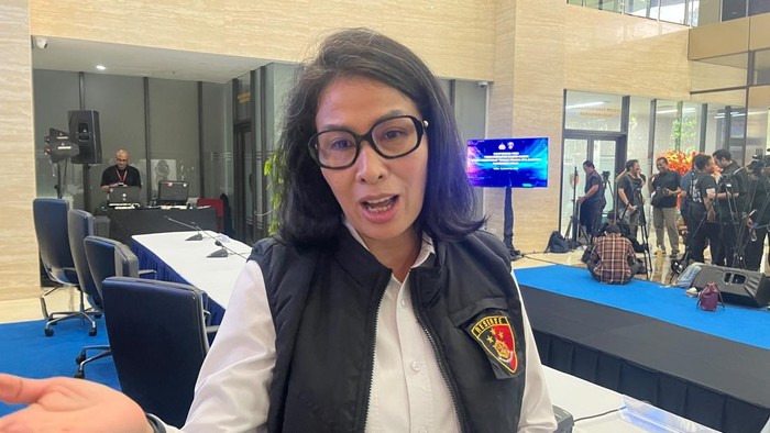 Kasubdit III Dittipid PPA-PPO Bareskrim Polri, Kombes Yolanda Evalyn Sebayang (Rumondang/detikcom)