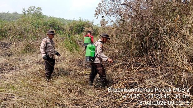 Mitigasi kebakaran hutan dan lahan (karhutla), Polres OKU Timur bergerak cepat memperketat langkah pencegahan di wilayah hukumnya.