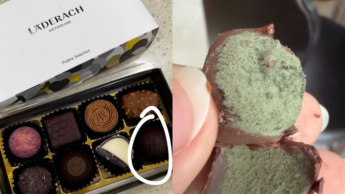 Pelanggan Kecewa, Satu Box Cokelat Mahal Ini Isinya Berjamur