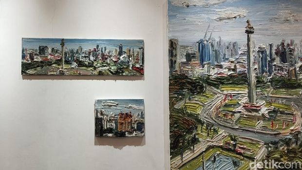 Pelukis Berlin Christopher Lehmpfuhl di Pameran Seni SBY Art Community Pelukis Berlin Christopher Lehmpfuhl di Pameran Seni SBY Art Community