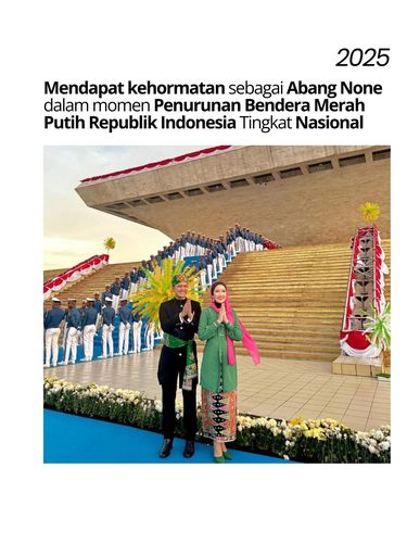 Pernah gagal seleksi Paskibra kabupaten pada 2016, pemuda ini buktikan mimpinya tak padam hingga akhirnya bertugas di tingkat nasional lewat Abang None 2025.
