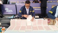 Polisi Sita 3,4 Juta Meterai Palsu dari Sindikat, Negara Rugi Rp 1 Triliun