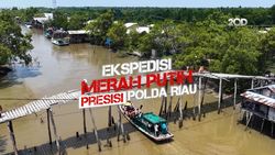 Ekspedisi Merah Putih Jangkau Pesisir Inhil, Menteri LH-Kapolda Riau Tanam Mangrove