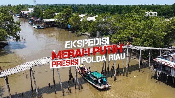 Ekspedisi Merah Putih Jangkau Pesisir Inhil, Menteri LH-Kapolda Riau Tanam Mangrove