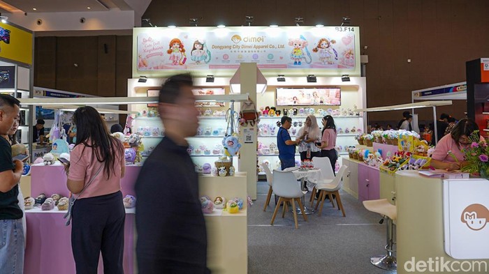 Produk Bayi dan Mainan Jadi Andalan Pameran di JIExpo IBTE 2026 menghadirkan ribuan booth di JIExpo, Jakarta, Rabu (19/8/2026), sebagai arena pertemuan pelaku ekspor-impor produk bayi dan mainan.