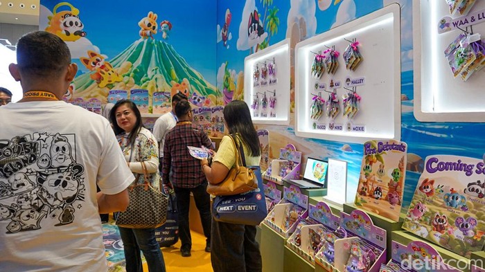 Produk Bayi dan Mainan Jadi Andalan Pameran di JIExpo IBTE 2026 menghadirkan ribuan booth di JIExpo, Jakarta, Rabu (19/8/2026), sebagai arena pertemuan pelaku ekspor-impor produk bayi dan mainan.