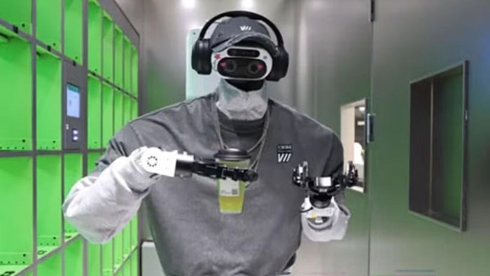 Robot barista di China