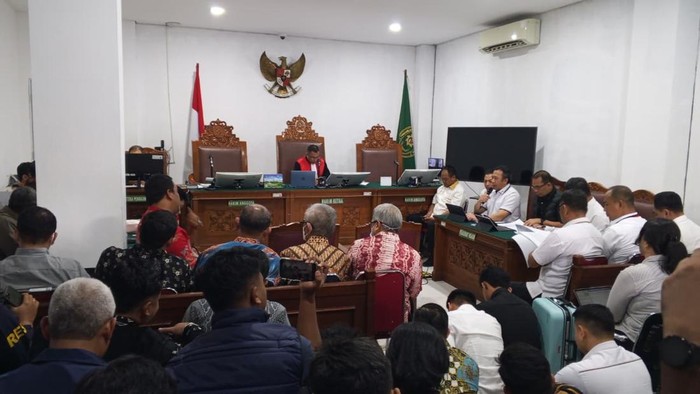 Sidang praperadilan Febrie Adriansyah di PN Jaksel (Mulia/detikcom)
