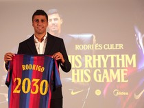 Resmi! Rodri Gabung ke Barcelona