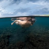 Tak hanya sunmori, Rachel beberapa kali diajak melakukan free diving, salah satu hobi Dikta. Mantan personel Yovie & Nuno itu membagikan foto-fotonya melalui akun Instagram @tata_moto. Foto: Instagram