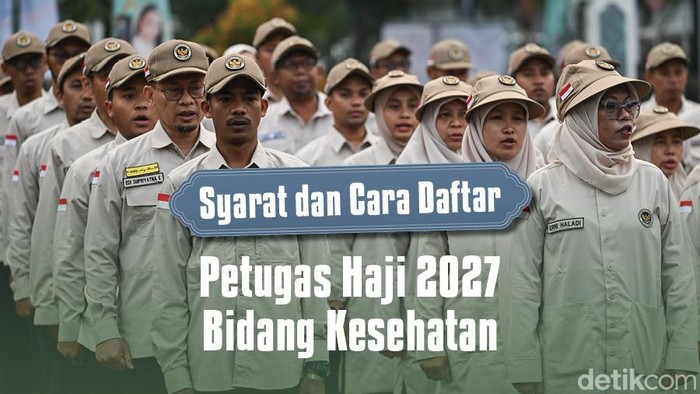 Syarat dan Cara Daftar Petugas Haji 2027 Bidang Kesehatan