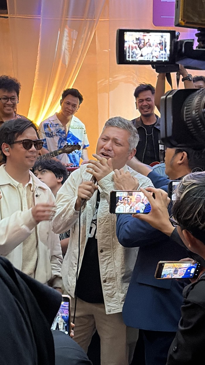 The Dudas-1 jadi salah satu kejutan di balik keseruan pengumuman D’Masiv Asia Home Run di M Bloc, Jakarta Selatan, Rabu (19/8/2026).