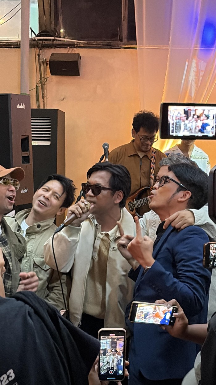 The Dudas-1 jadi salah satu kejutan di balik keseruan pengumuman D’Masiv Asia Home Run di M Bloc, Jakarta Selatan, Rabu (19/8/2026).