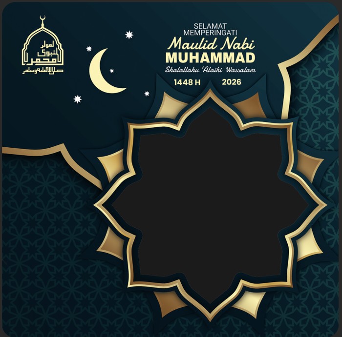 Twibbon Maulid Nabi 1448 H / 2026 M