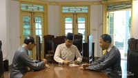 Diorama perumusan naskah proklamasi. (Foto: Vicky Fadly Ardana Putra)