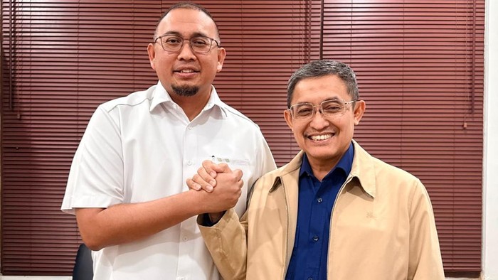 Wakil Ketua Komisi VI DPR RI dari Fraksi Gerindra Andre Rosiade bertemu Direktur Utama PT Hutama Karya (Persero) Koentjoro