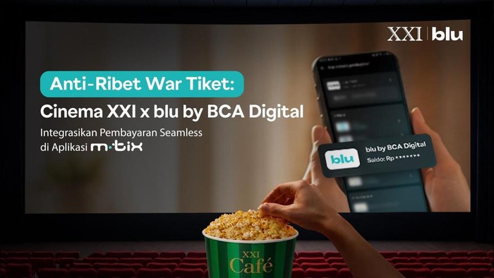 Anti-Ribet War Tiket di Cinema XXI Pakai blu by BCA Digital