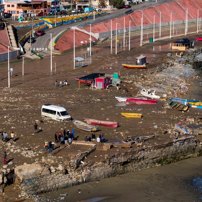 Banjir-Longsor Terjang Chile, Presiden Langsung Tetapkan Status Bencana