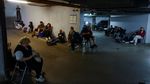 Basement Jadi Tempat Berlindung Warga Saat Kyiv Diserang