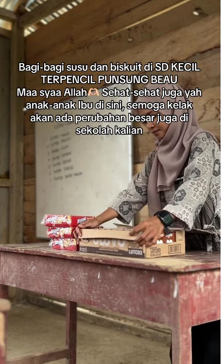 Belum Dapat MBG, Guru SD di Pelosok Ini Bikin 'MBG Mandiri' buat Murid