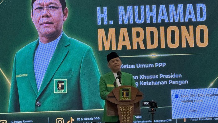 Ketum PPP, Mardiono (Adhfar/detik)