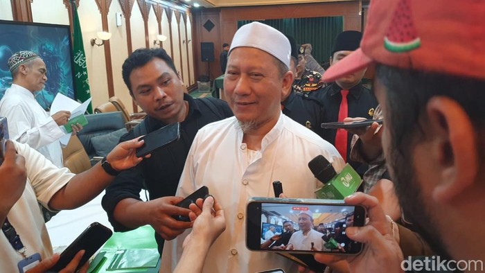 Rais Syuriyah PBNU KH Muhibbul Aman Ali, di Gedung PBNU, Jakarta Pusat, Kamis (20/8/2026).