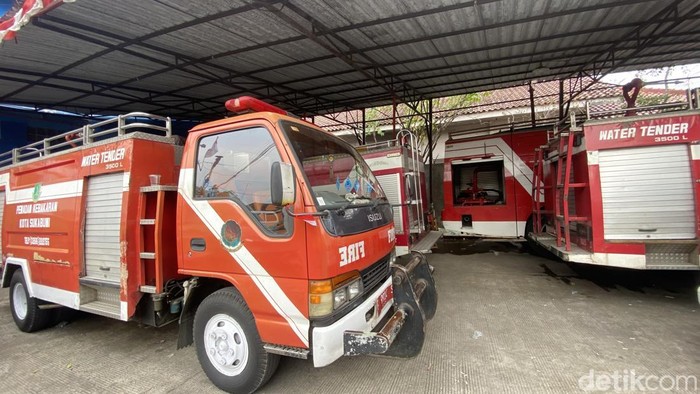 Kondisi armada Damkar Kota Sukabumi