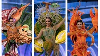 10 Kostum Miss Universe Thailand Unik Banget, Ada Pad Thai hingga Durian