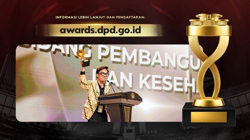 Penerima penghargaan DPD RI Awards 2025