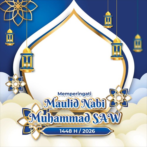 Twibbon Maulid Nabi 2026