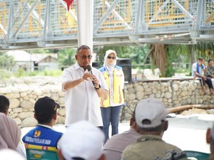 Ke Koto Rawang, Andre Rosiade Pastikan 3 Jembatan Gantung di Pessel Rampung