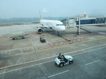 21 Penerbangan Bandara Supadio Terlambat Imbas Asap Karhutla