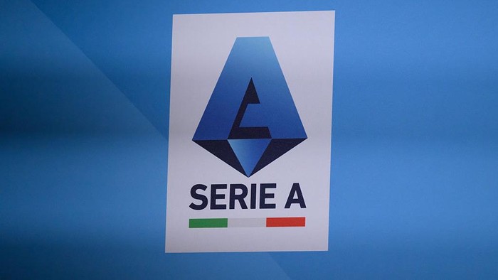 CAVALIERI WALDORF ASTORIA HOTEL, ROMA, ITALY - 2026/06/22: The Italian Serie A league logo is displayed during the elective Federal Assembly of the italian football federation. (Photo by Andrea Staccioli/Insidefoto/LightRocket via Getty Images)