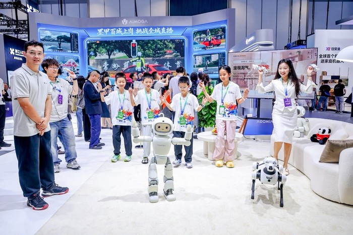 AiMOGA Anak Usaha Chery Group produksi robot.